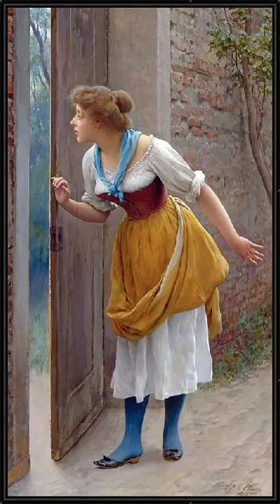 Картина Подслушатель (1906)