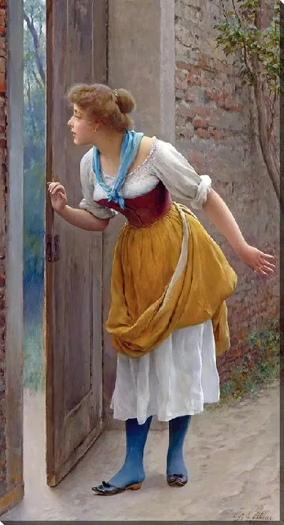 Картина Подслушатель (1906)