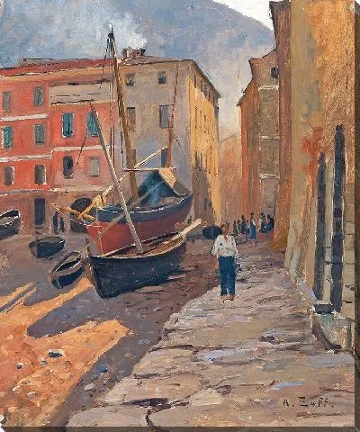 Картина Гавань на Ривьере