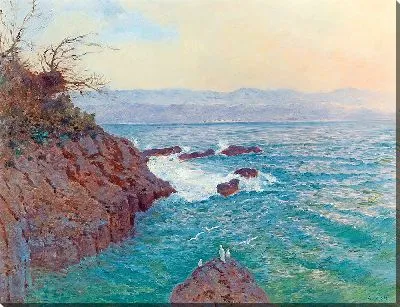 Вид на побережье Нерви