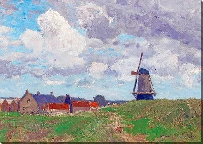 Картина Ветряная мельница во Флиссингене