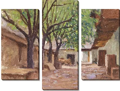 Картина Бауэрнхойзер в Клагенфурте (1905)