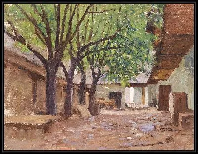 Картина Бауэрнхойзер в Клагенфурте (1905)