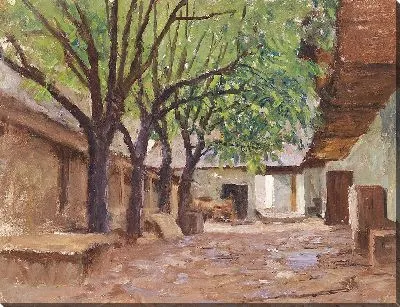 Картина Бауэрнхойзер в Клагенфурте (1905)