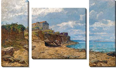 Картина Рыбаки на берегу Валаску (1886)