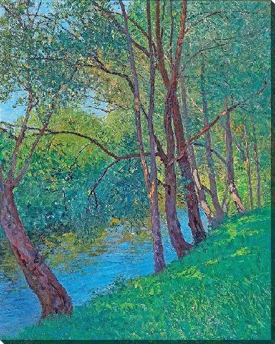 Картина Ручей в Ау (на Кремсе, Нижняя Австрия, Кремс, Дунай) (1909)