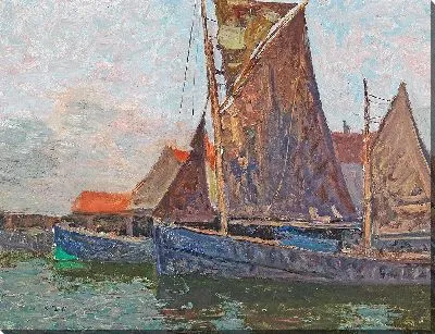 Картина Парусные лодки