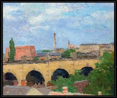 Картина На Лигурийском побережье