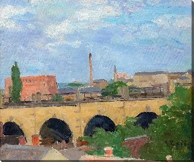 Картина На Лигурийском побережье