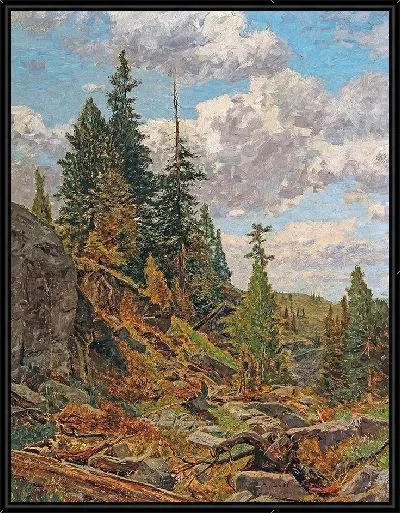 Картина Мотив фон дер Туррахер Альпы