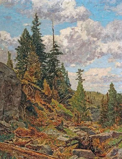 Картина Мотив фон дер Туррахер Альпы