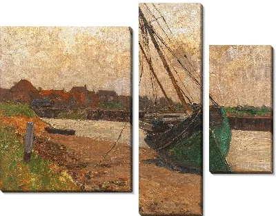 Картина Мотив в Ньюпорте (Бельгия) (1912)