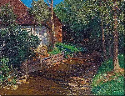 Картина Мотив в дем Штайнцерталь (Западная Штирия)