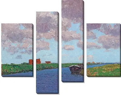 Картина Ландшафт Бельгии