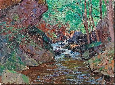 Картина Курс потока