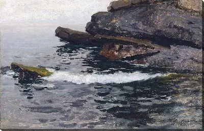 Картина Фельскюсте-бей-Капо-Лунго (1880 г.)