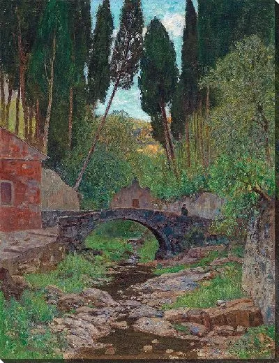 Картина Старый каменный мост