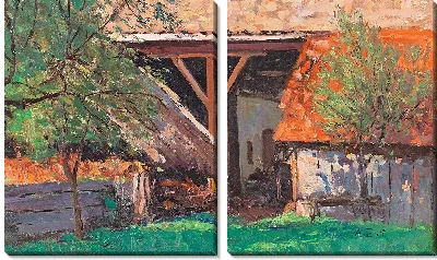 Картина Сарай в Стайнце