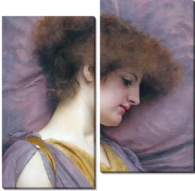 Картина Далекие мысли (1892)