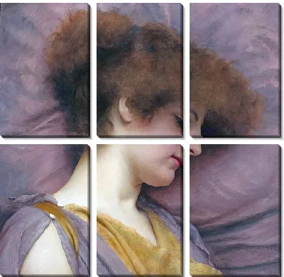 Картина Далекие мысли (1892)