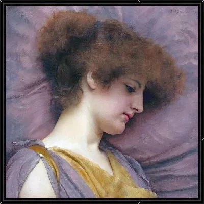 Картина Далекие мысли (1892)