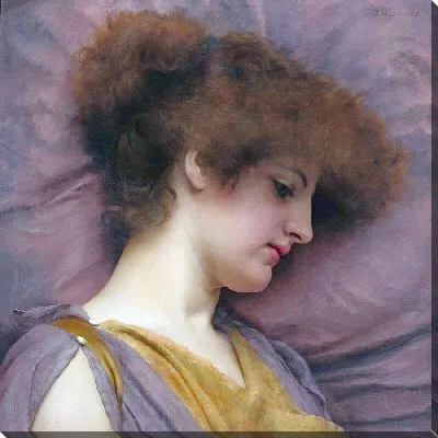 Картина Далекие мысли (1892)