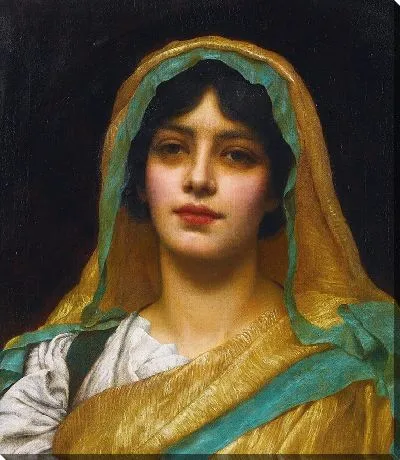 Картина Голова девушки, Аталанта (1902)