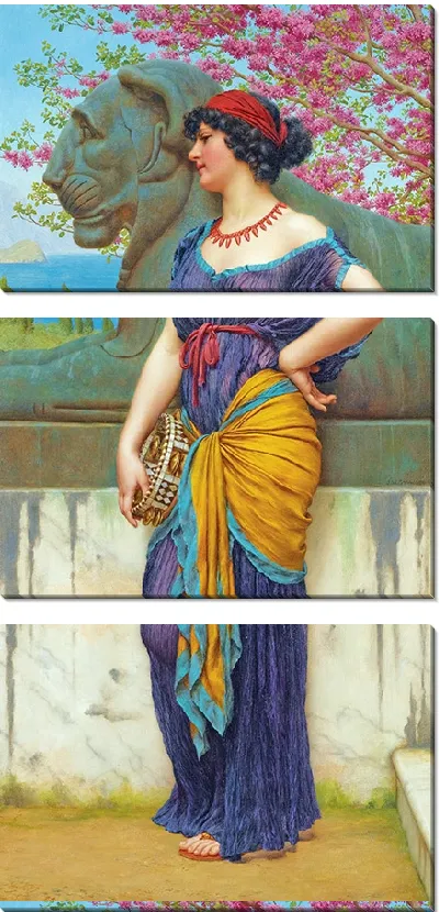 Картина В роще храма Исиды (1915)