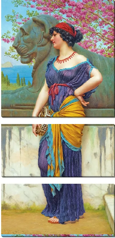 Картина В роще храма Исиды (1915)