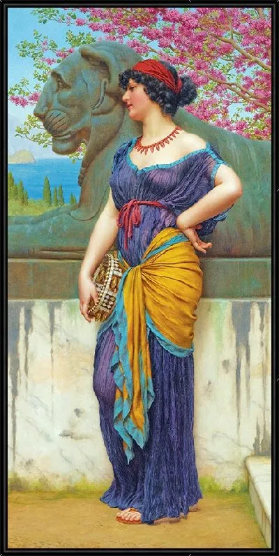 Картина В роще храма Исиды (1915)