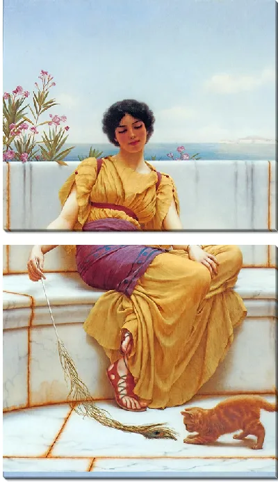 Картина Безделье (1900)