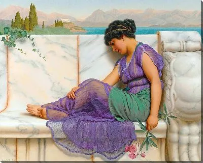 Картина Летнее безделье, мечты наяву (1909)