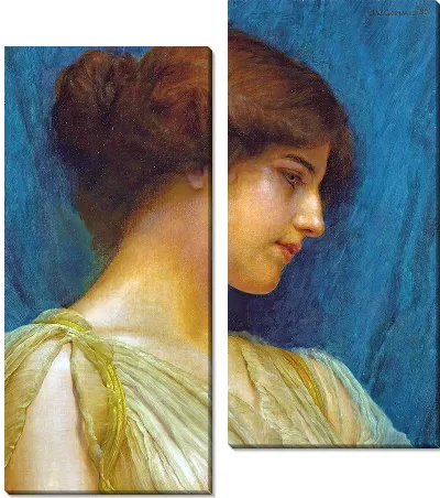 Картина Этюд головы девушки (1899)