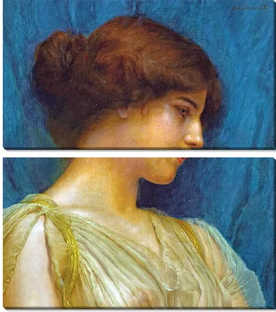 Картина Этюд головы девушки (1899)