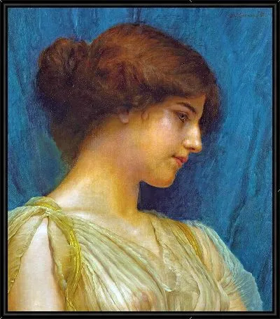 Картина Этюд головы девушки (1899)