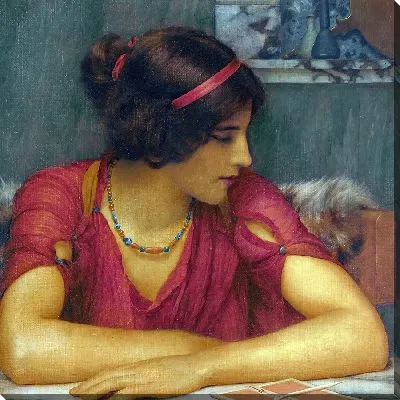 Картина Письмо (Классическая дева)