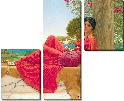 Картина Операция на колонну (1901 г.)