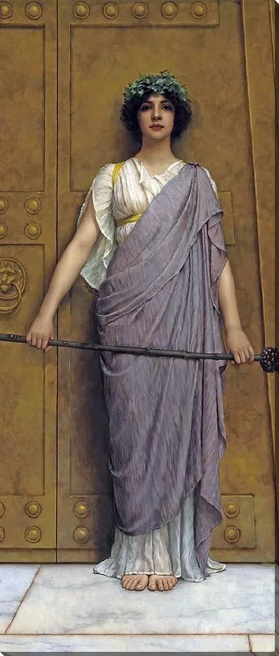 Картина У ворот храма (1898)