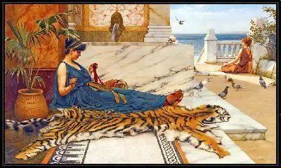 Тигровая шкура (Швея) (1889)