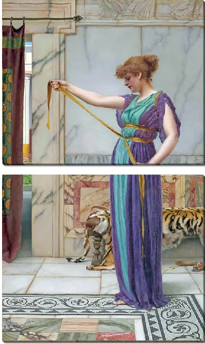 Картина Помпейская дама (1891)