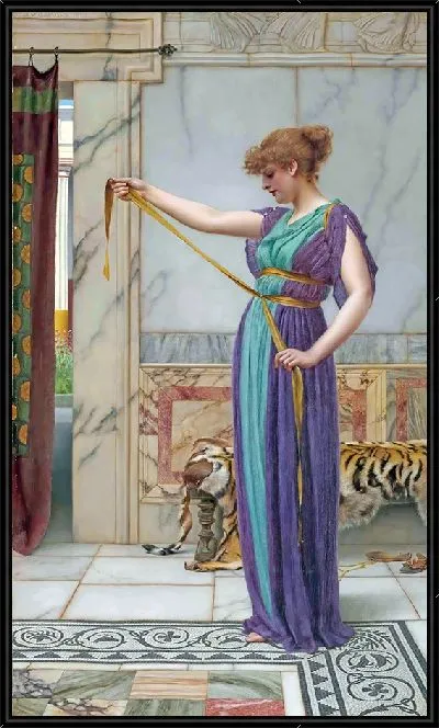 Картина Помпейская дама (1891)