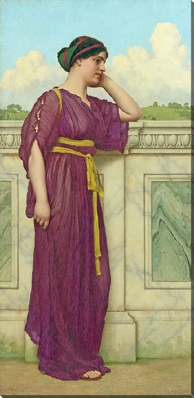 Картина Мягкий водопад вечером (1916)