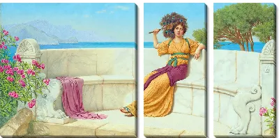 Картина В расцвете лета (Мечтательность) (1914)