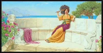 Картина В расцвете лета (Мечтательность) (1914)