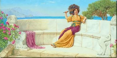 Картина В расцвете лета (Мечтательность) (1914)