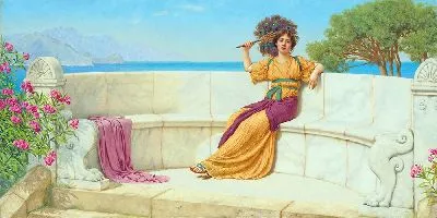 Картина В расцвете лета (Мечтательность) (1914)