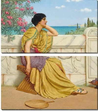 Картина Часы досуга (1905 г.)