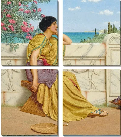 Картина Часы досуга (1905 г.)