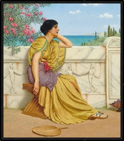 Картина Часы досуга (1905 г.)