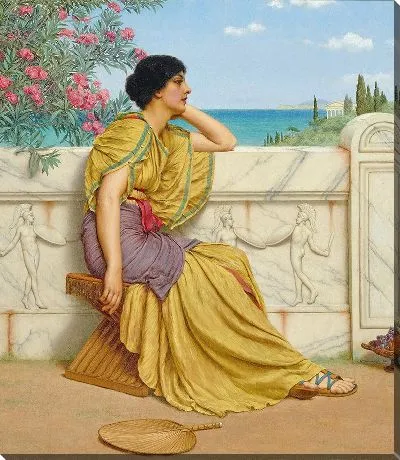 Картина Часы досуга (1905 г.)